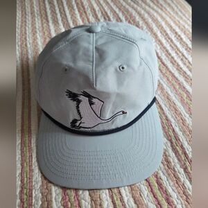 Swannies Golf Hat Snap Back Adjustable Blue Cap